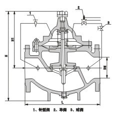 水力控制閥-800X壓差旁通平衡閥